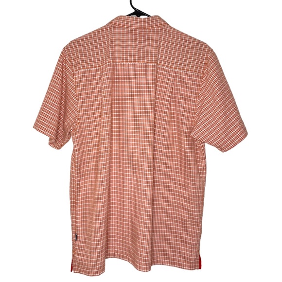 The North Face short sleeve button up shirt plaid Hawaiian - Picture 7 of 8